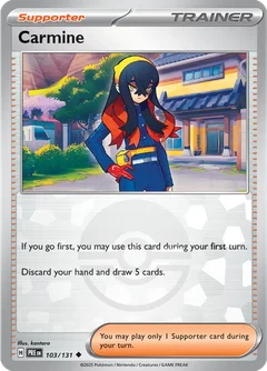 Carmine Poke ball Holo 103